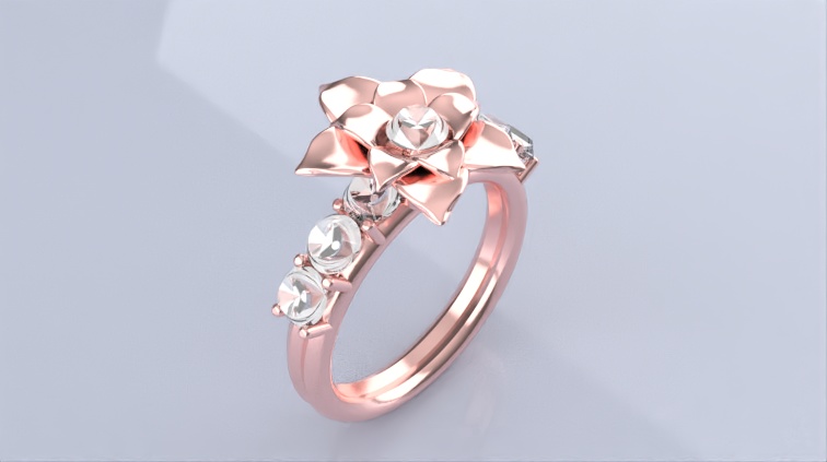Flower ring