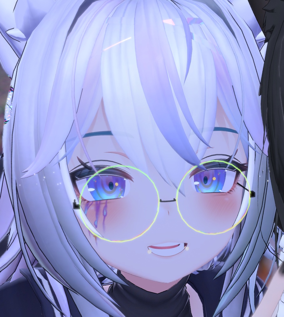 Hologram eye texture