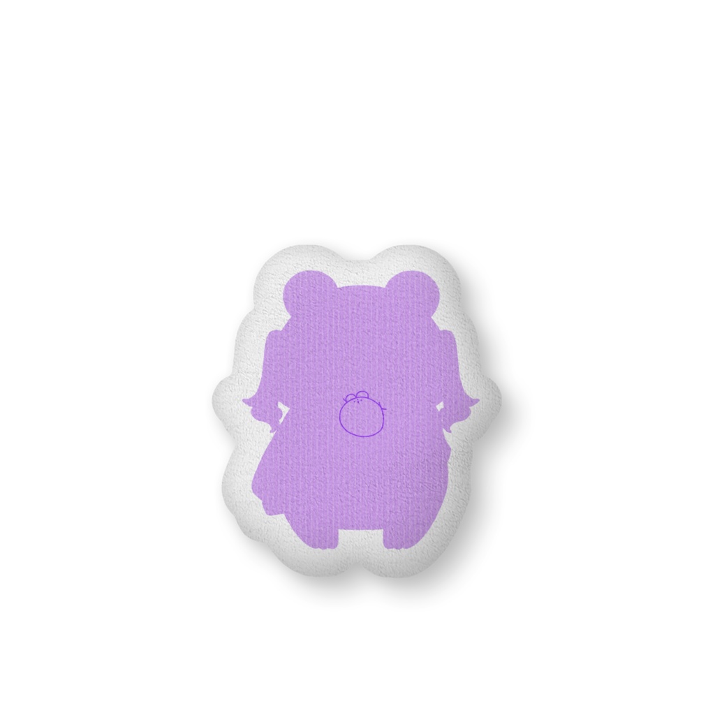 あぐれぶあにまる☆ふかふかクッション くま