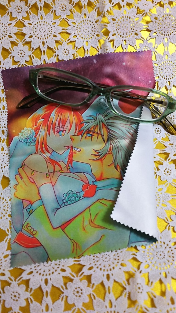 蟹兎ちゃんメガネ拭き