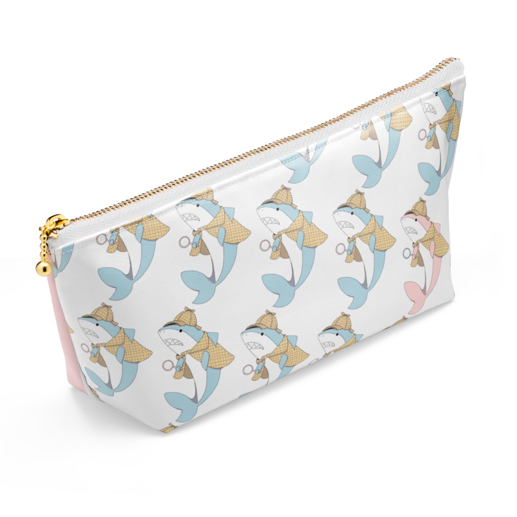 探偵サメのポーチ