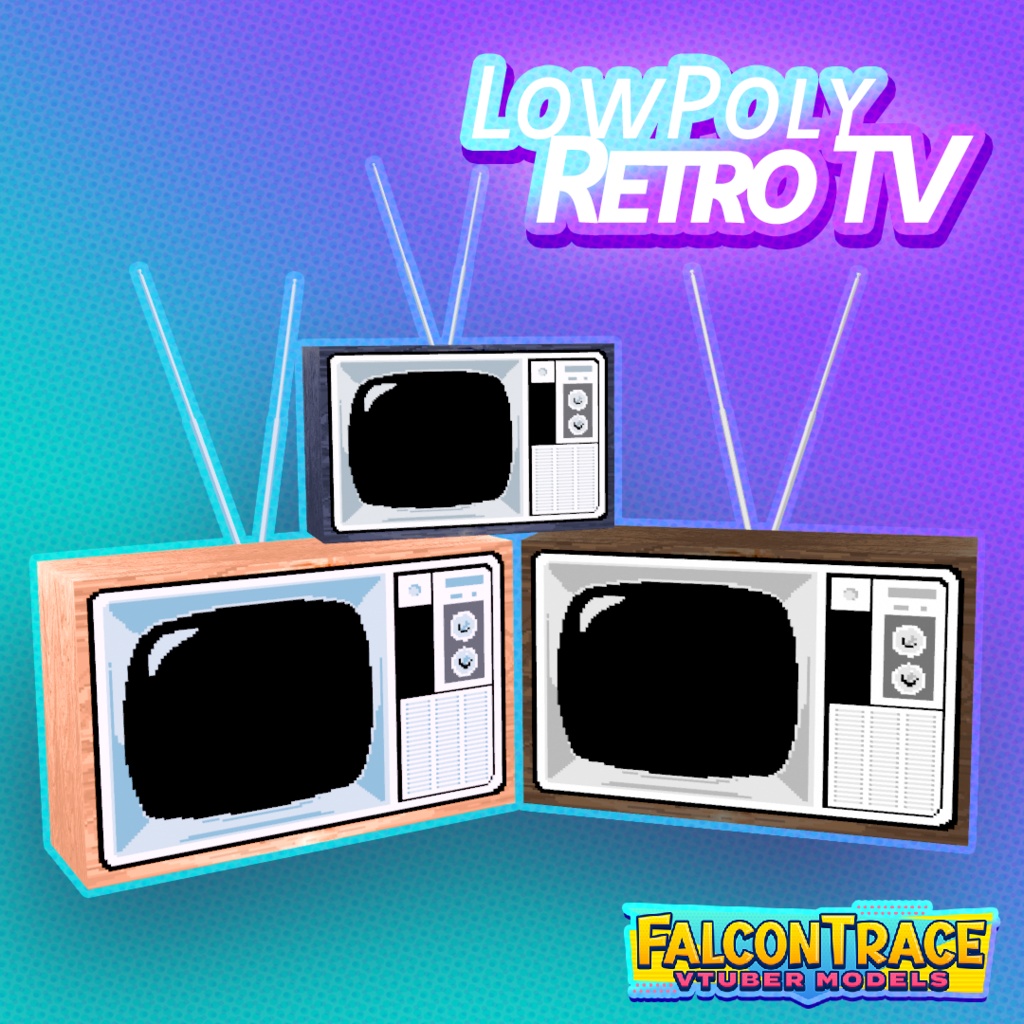 LowPoly Retro TV