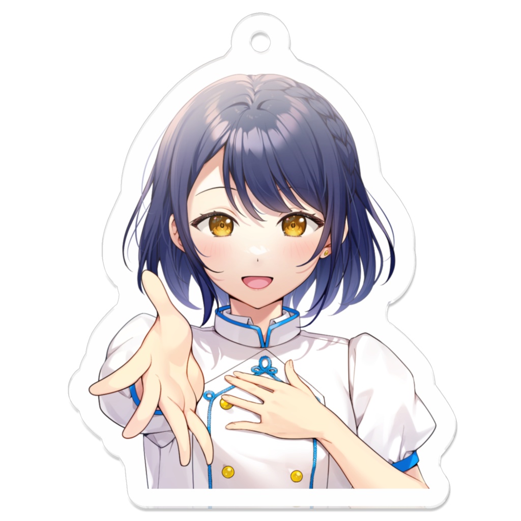 【シンプル】アクリルキーホルダー
