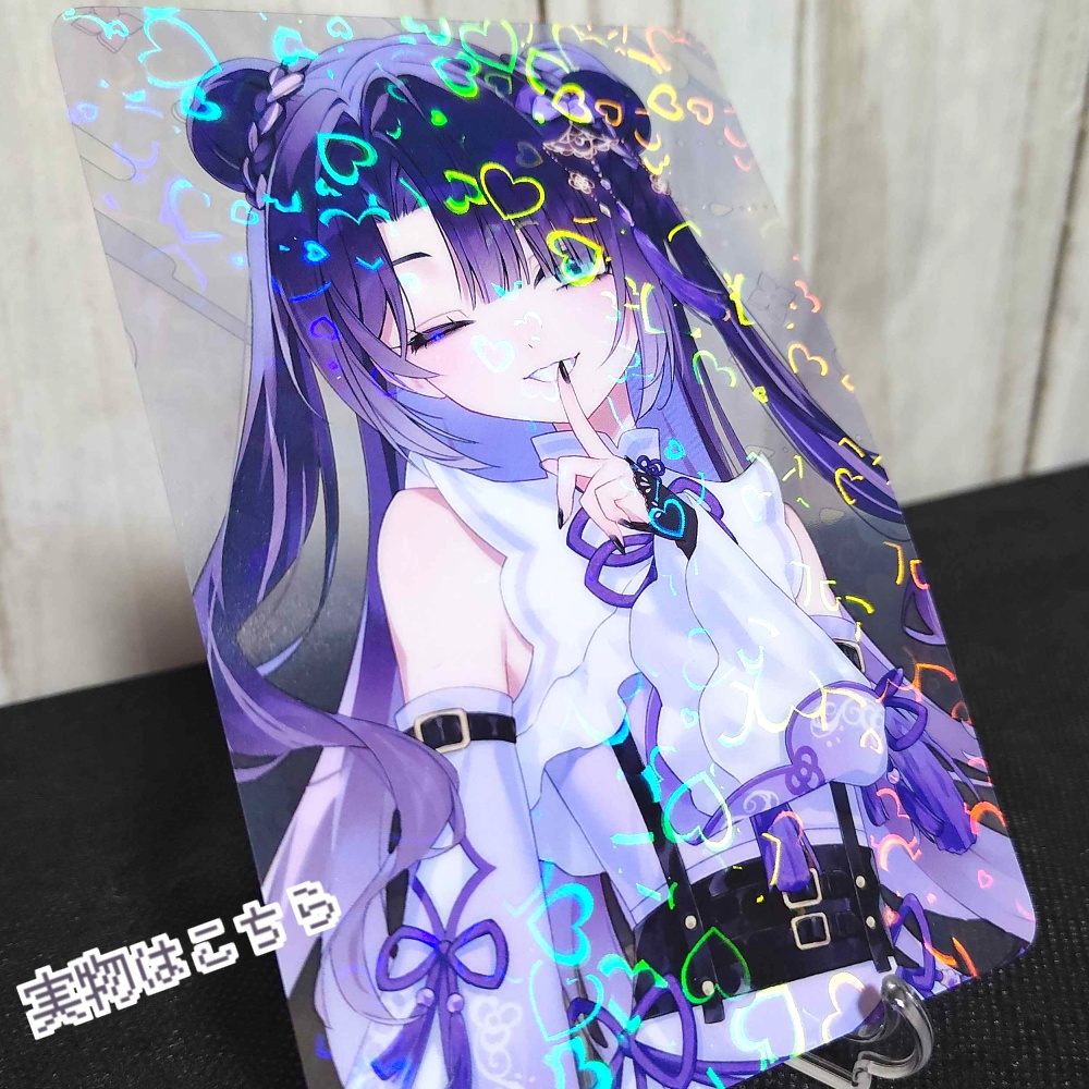 誕生日記念グッズ2025-クリアカード2枚セット