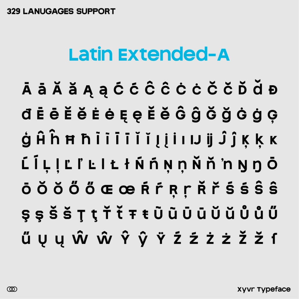 Xyvr【バリアブルフォント】