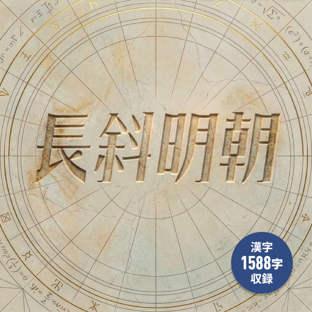 長斜明朝【フォント】