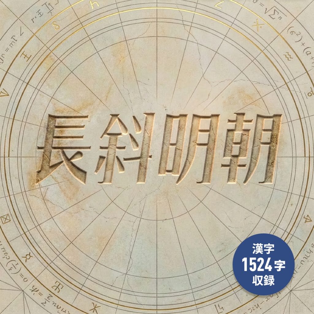 長斜明朝【フォント】