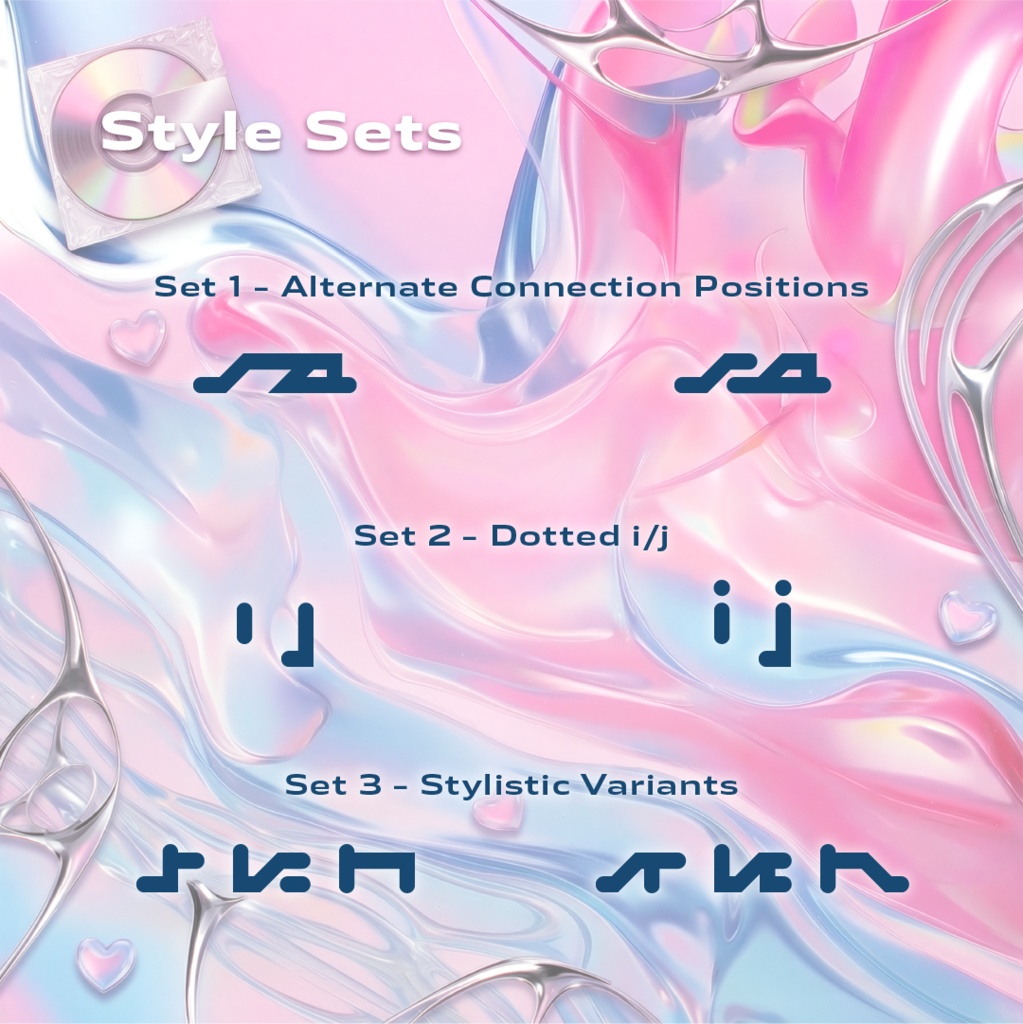 HarmoniseMellowcord【フォント】