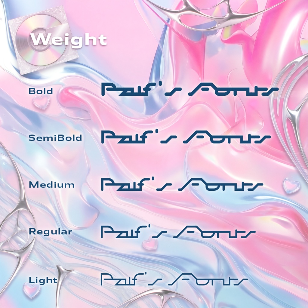 HarmoniseMellowcord【フォント】