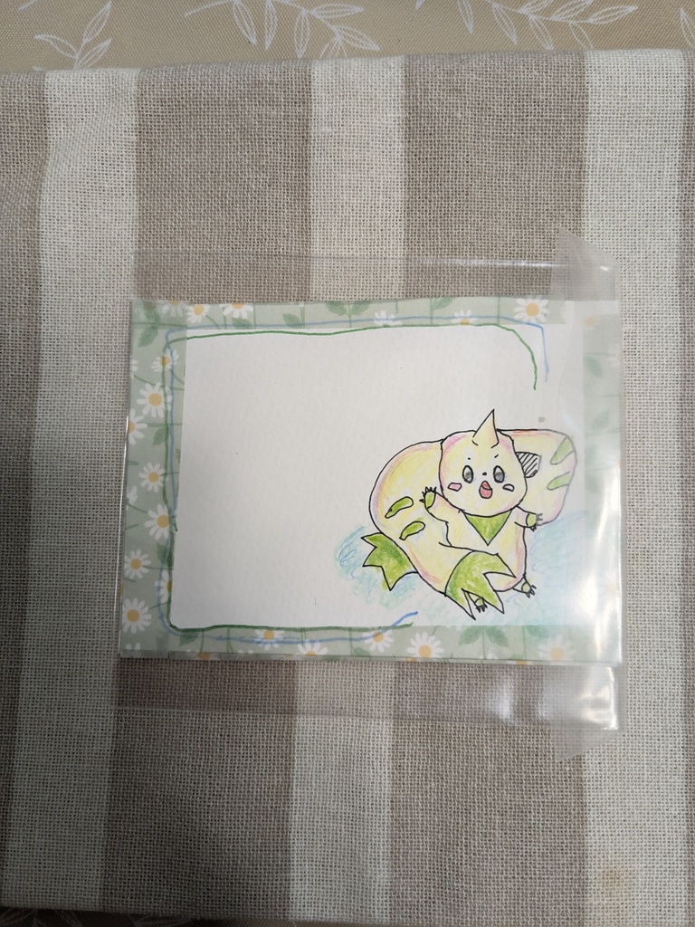 メッセージカード ジェン&テリアモン