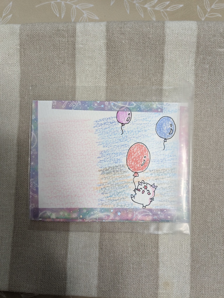 メッセージカード クルモン