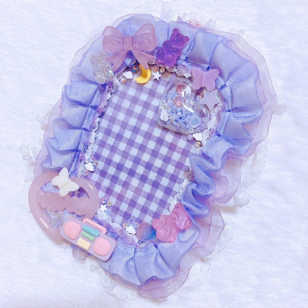 𝟙𝟛*パープルのトレカデコケース