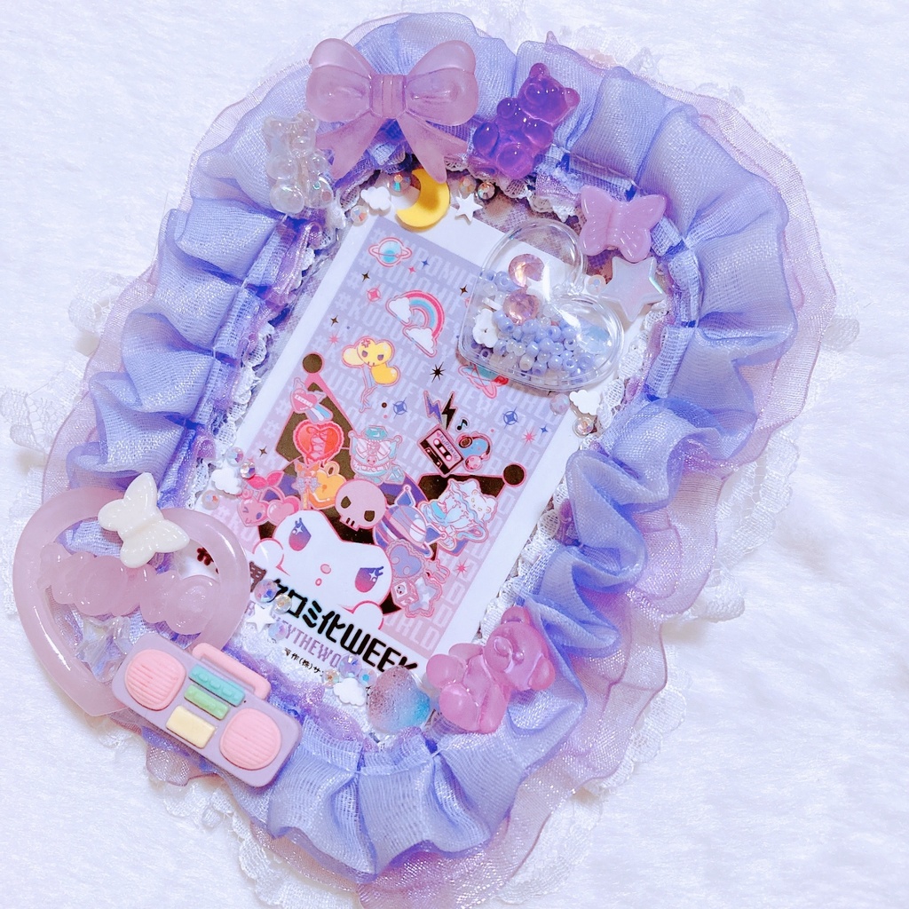 𝟙𝟛*パープルのトレカデコケース