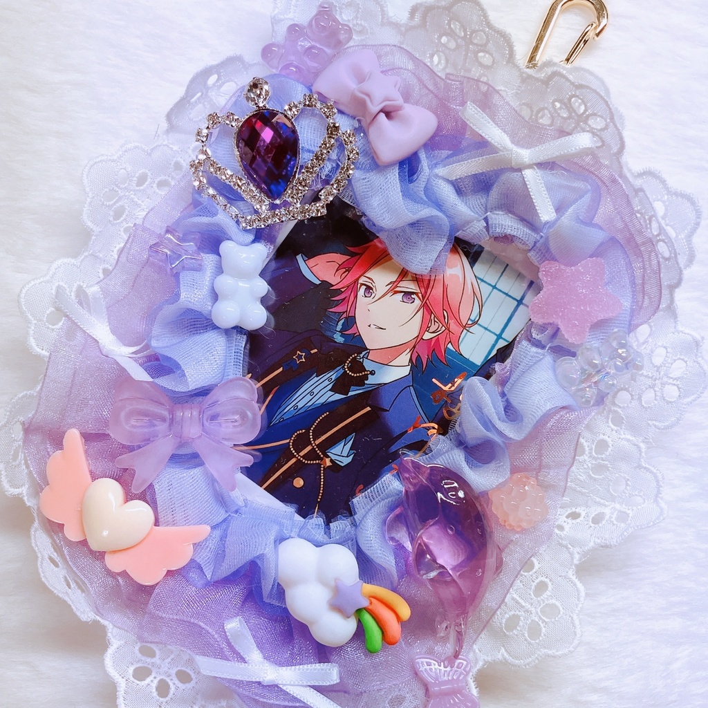 𝟚𝟘*パープルのトレカデコケース