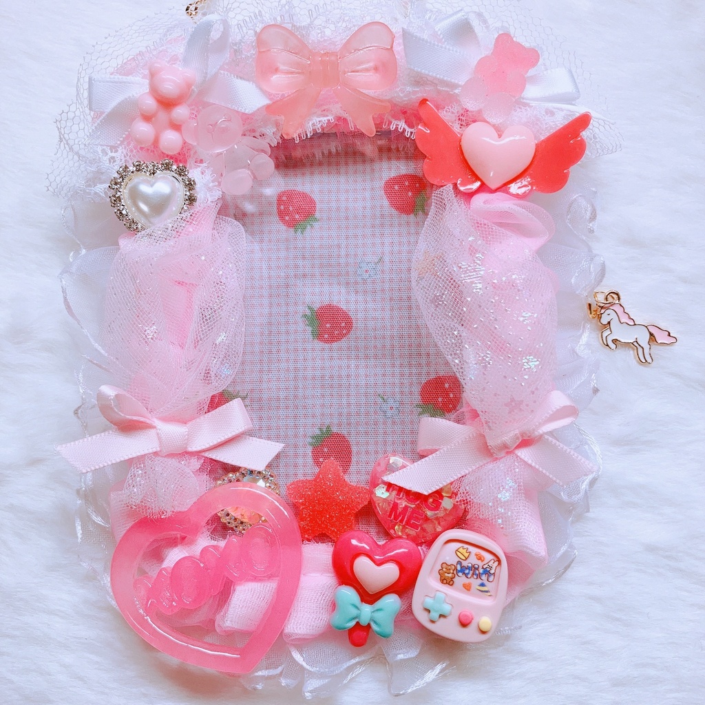 𝟚𝟛*キッズルームなトレカデコケース(ピンク)