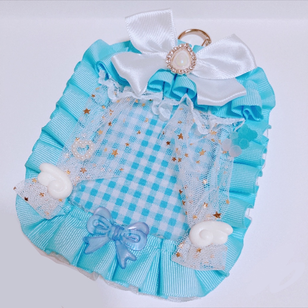 𝟝𝟘*天使のカーテン付きトレカデコケース