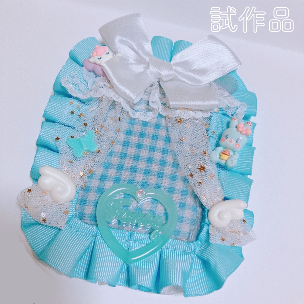 𝟝𝟘*天使のカーテン付きトレカデコケース