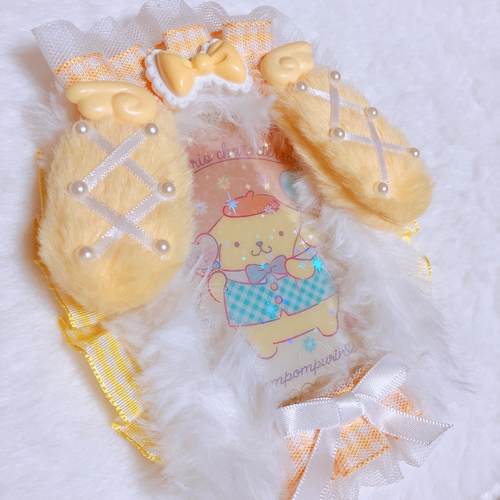 𝟝𝟙*ふわふわ雪うさぎさんのトレカデコケース