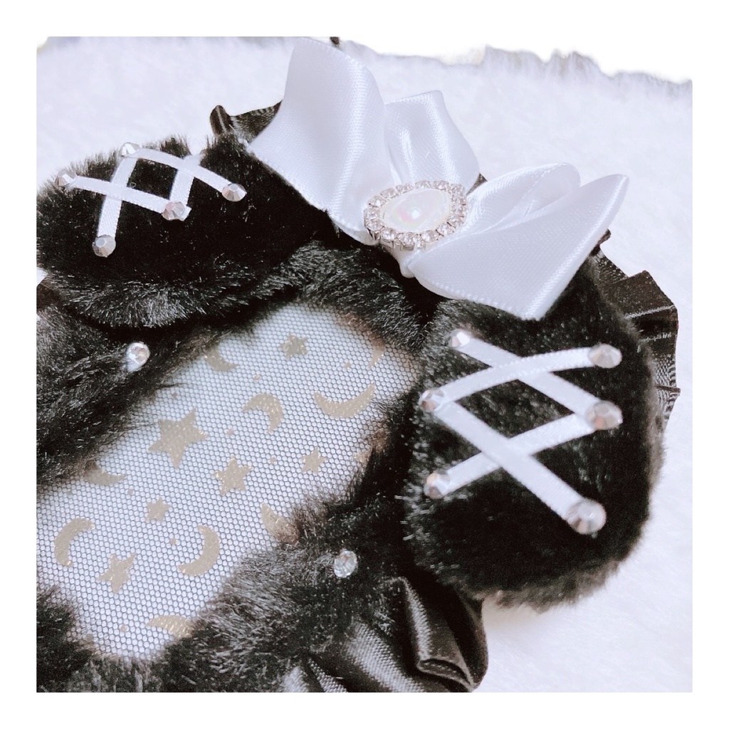 𝟝𝟚*月夜のモノクロトレカデコケース