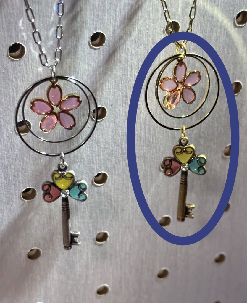 モチーフネックレス ゴールドver.