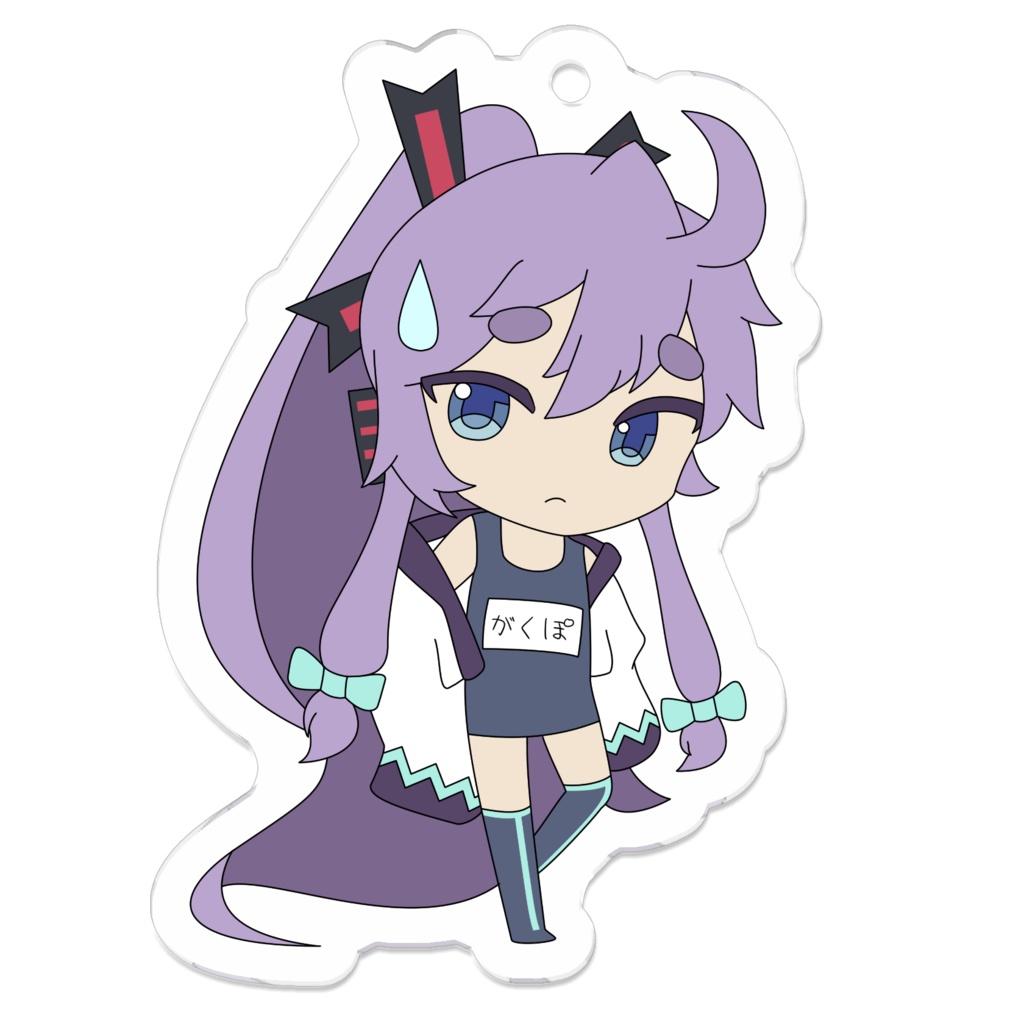 がくぽ アクリルキーホルダー