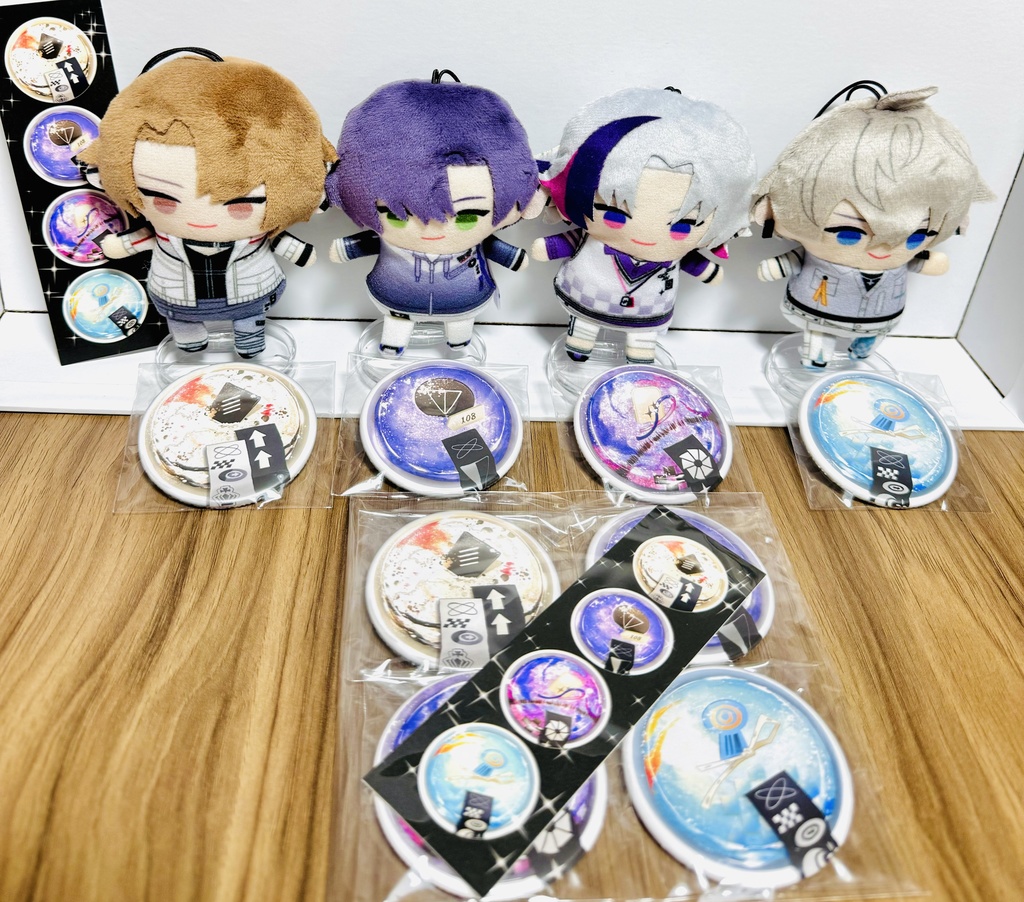 衣装概念アイス缶バッジセット 𝑹𝑶𝑭-𝑴𝑨𝑶