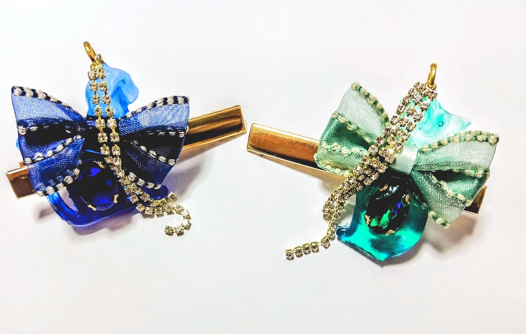 蒼の詰合せ　鉱石風レジン