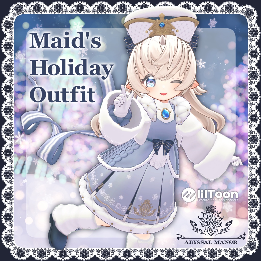 【セルモラ対応】 Maid's Holiday Outfit