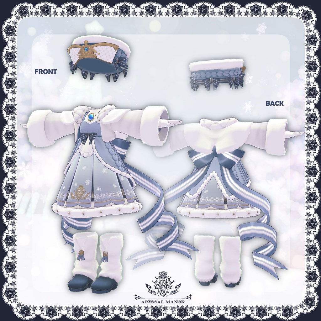 【セルモラ対応】 Maid's Holiday Outfit
