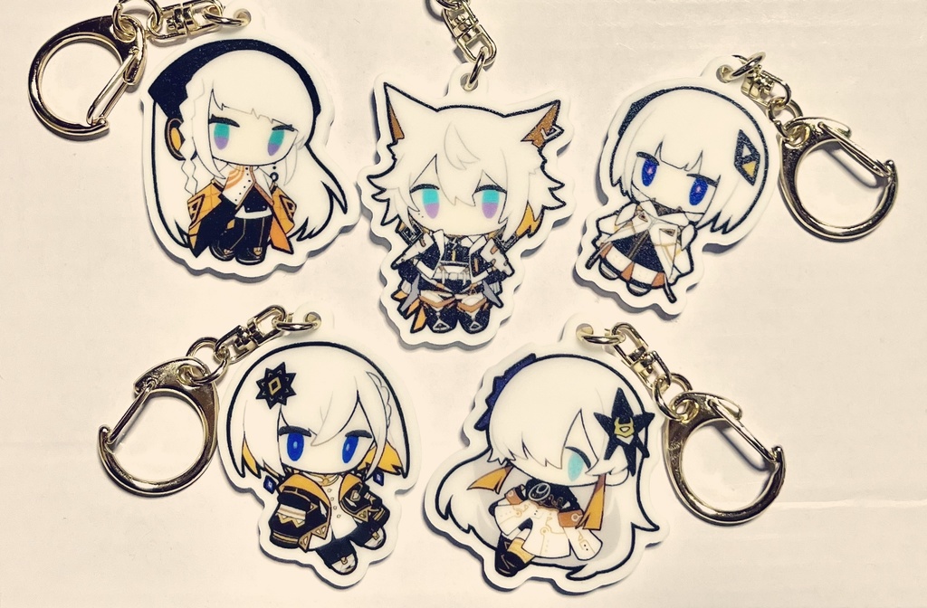 【非公式】物語的同位体アクリルキーホルダー