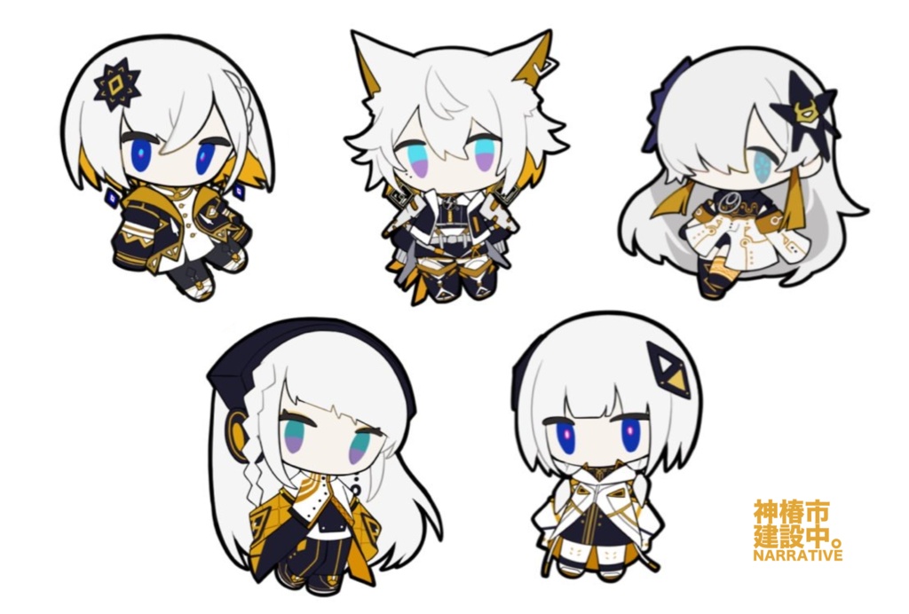 【非公式】物語的同位体ミニキャラ画像配布