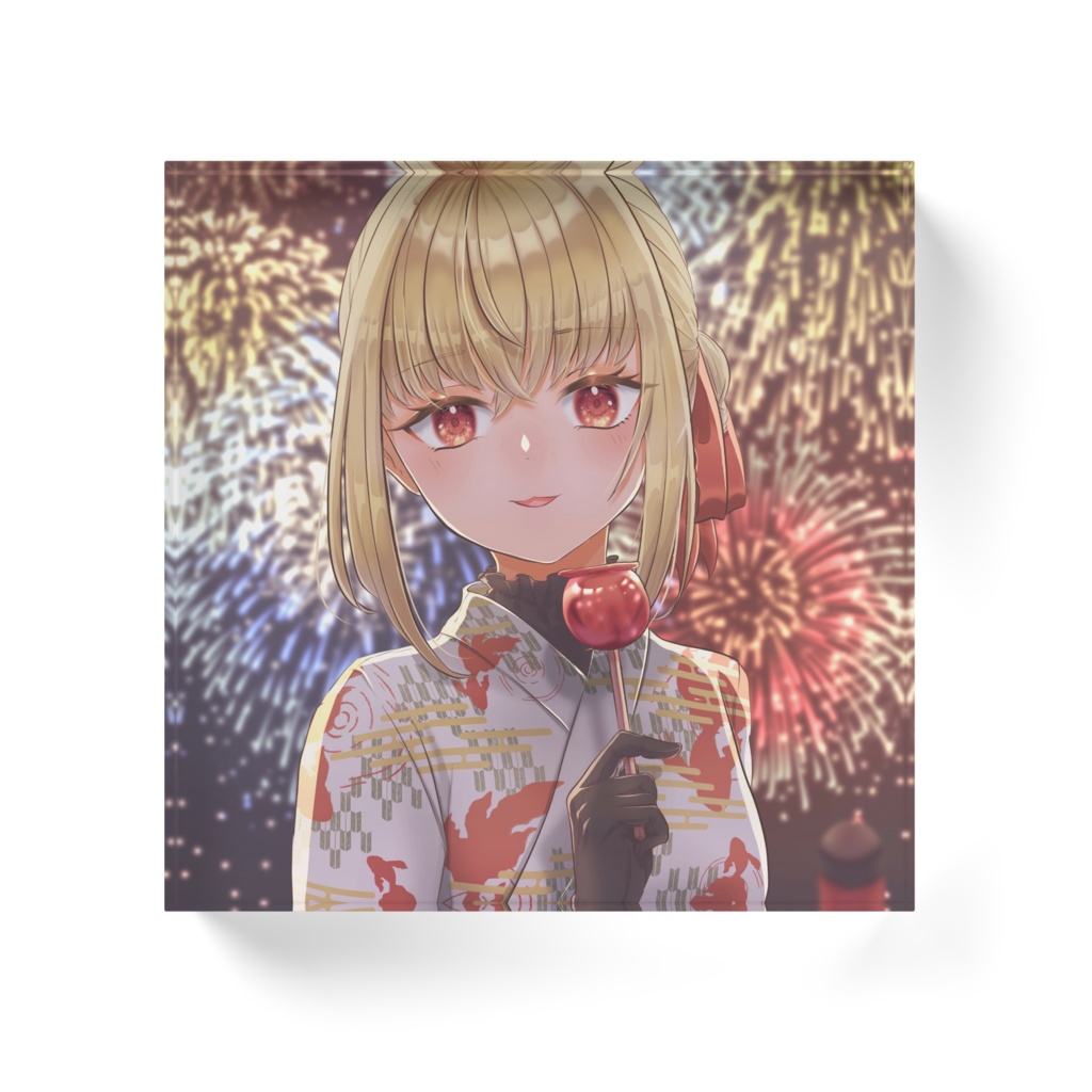 2023夏イラストアクリルブロック