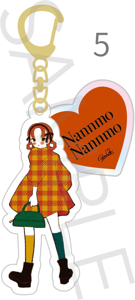 GIRLS ACRYLIC KEYCHAIN