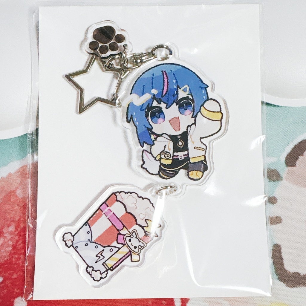 【碧凪しの】2連チャームアクリルキーホルダー