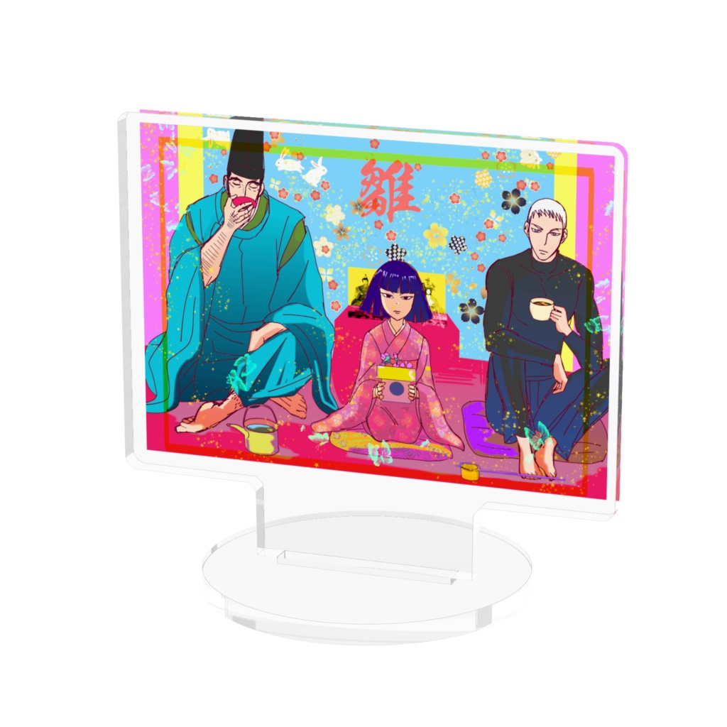 そぼてひな祭りアクリルフィギュア