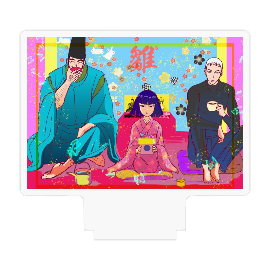 そぼてひな祭りアクリルフィギュア