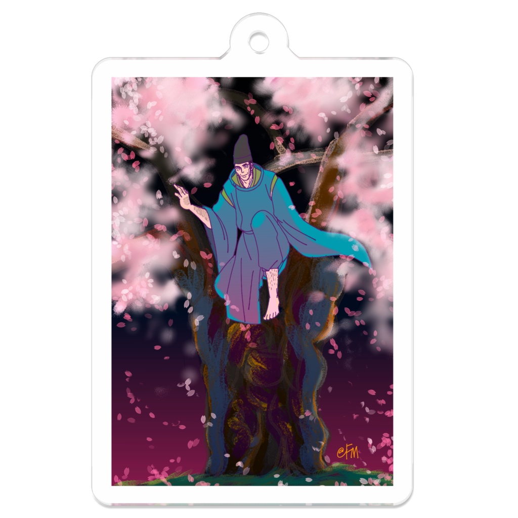 桜の精(応尽)アクリルキーホルダー
