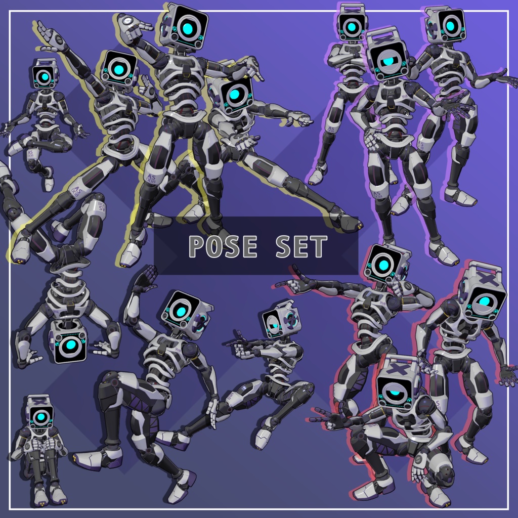 【オリジナル3Dモデル】VoB - ボブ -