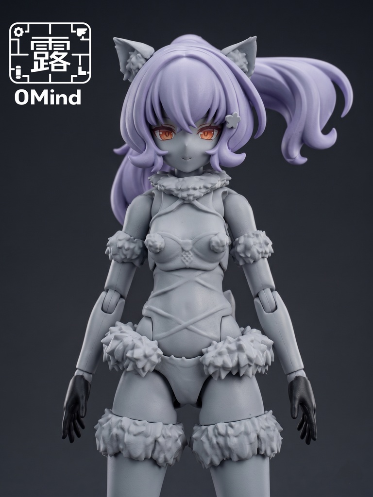 【メガミデバイス用】PUNIMOFU対応 改造パーツ 「DANGEROUS BEAST」