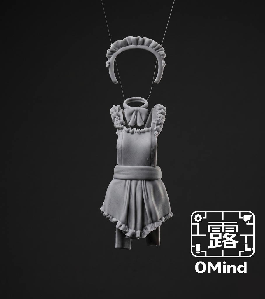 【メガミデバイス用】 エプロン改造パーツ