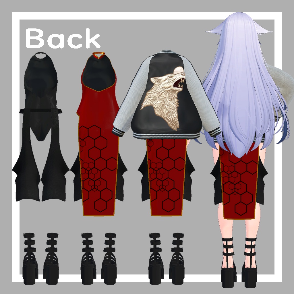 【桔梗用】スカジャンチャイナ