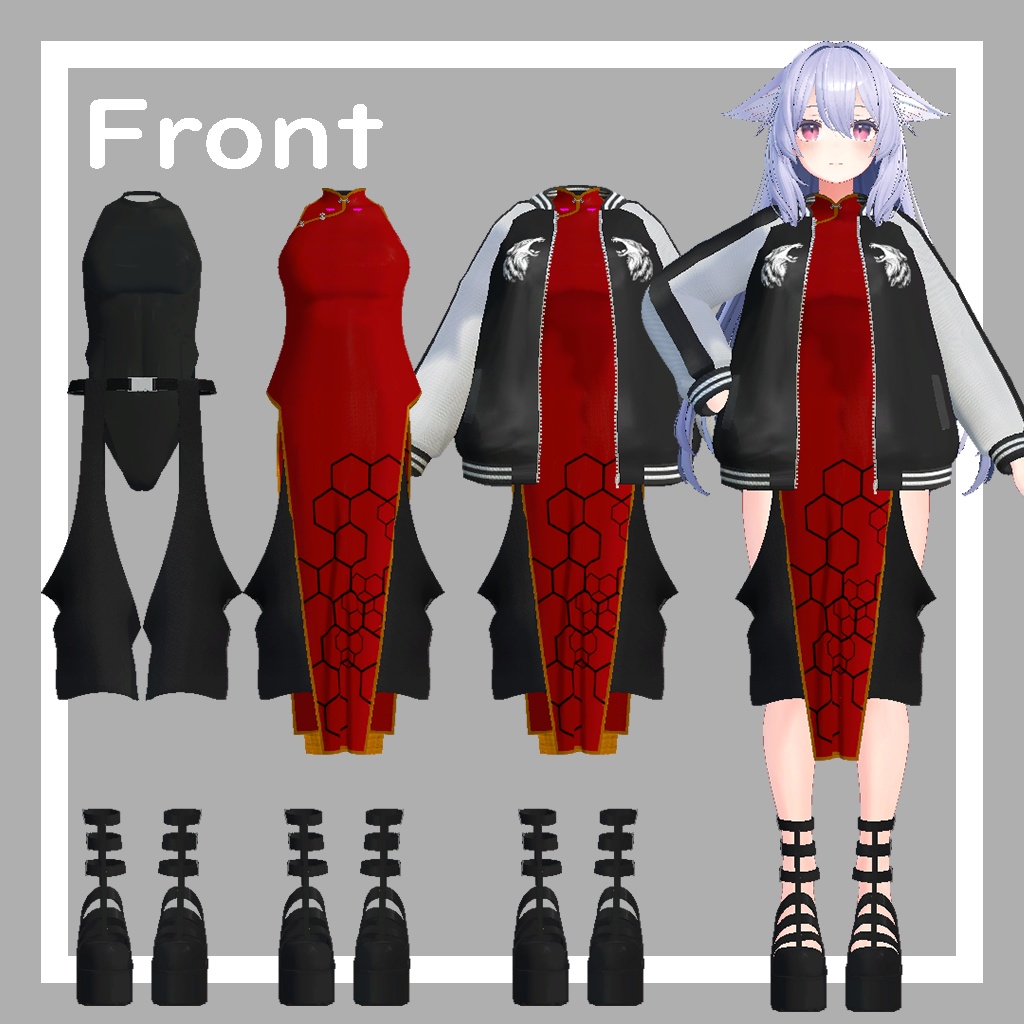 【桔梗用】スカジャンチャイナ