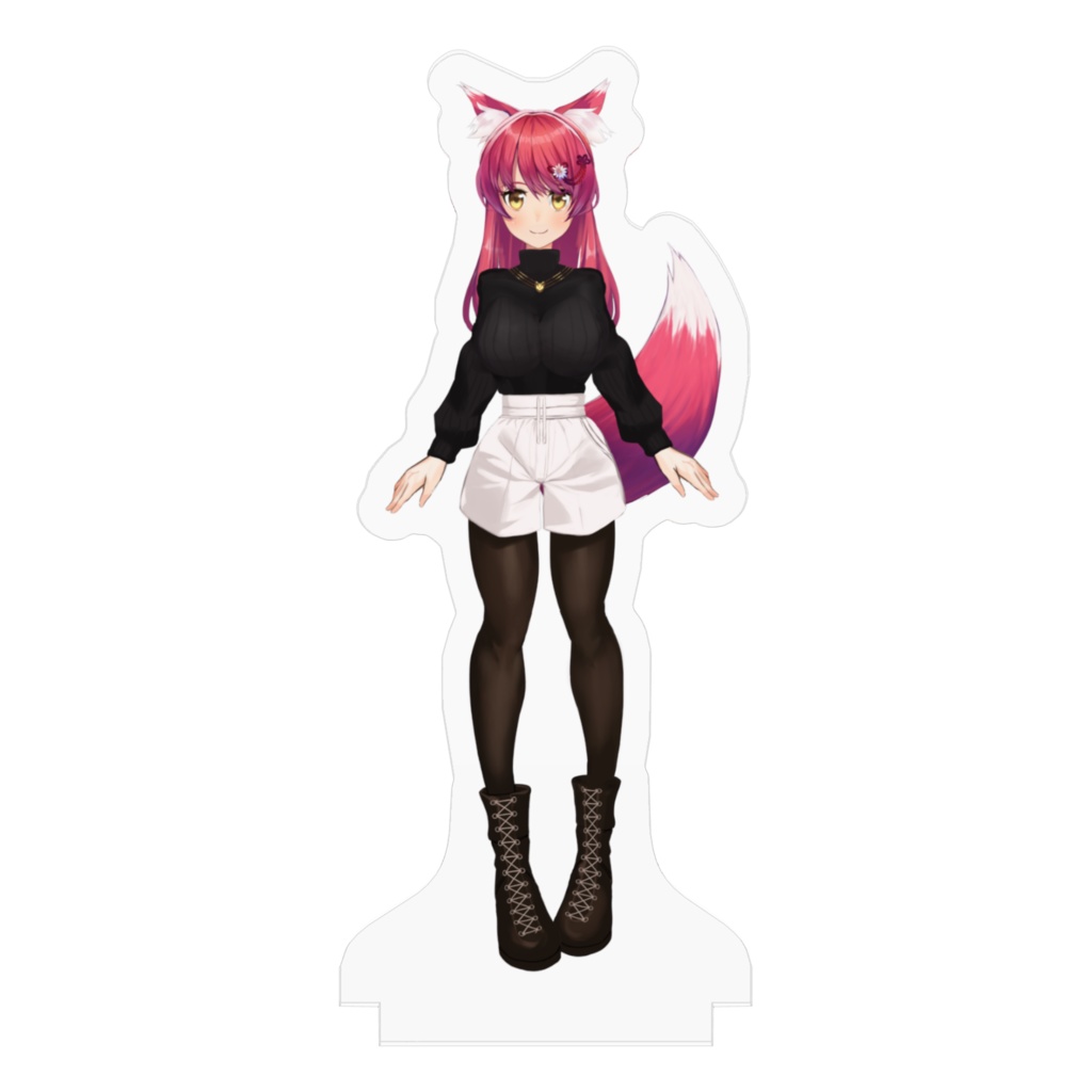 Vtuber阿沙野暁(冬服)アクリルフィギュア