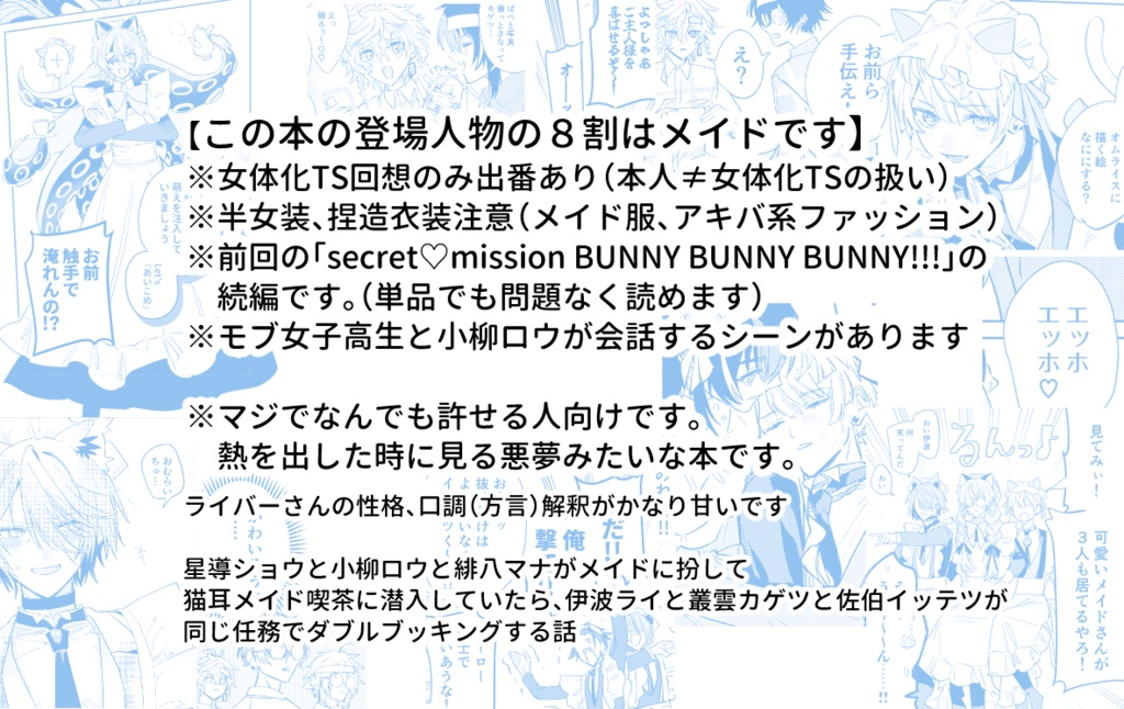 【完売】しーくれっと☆みっしょん にゃんにゃんにゃん!?
