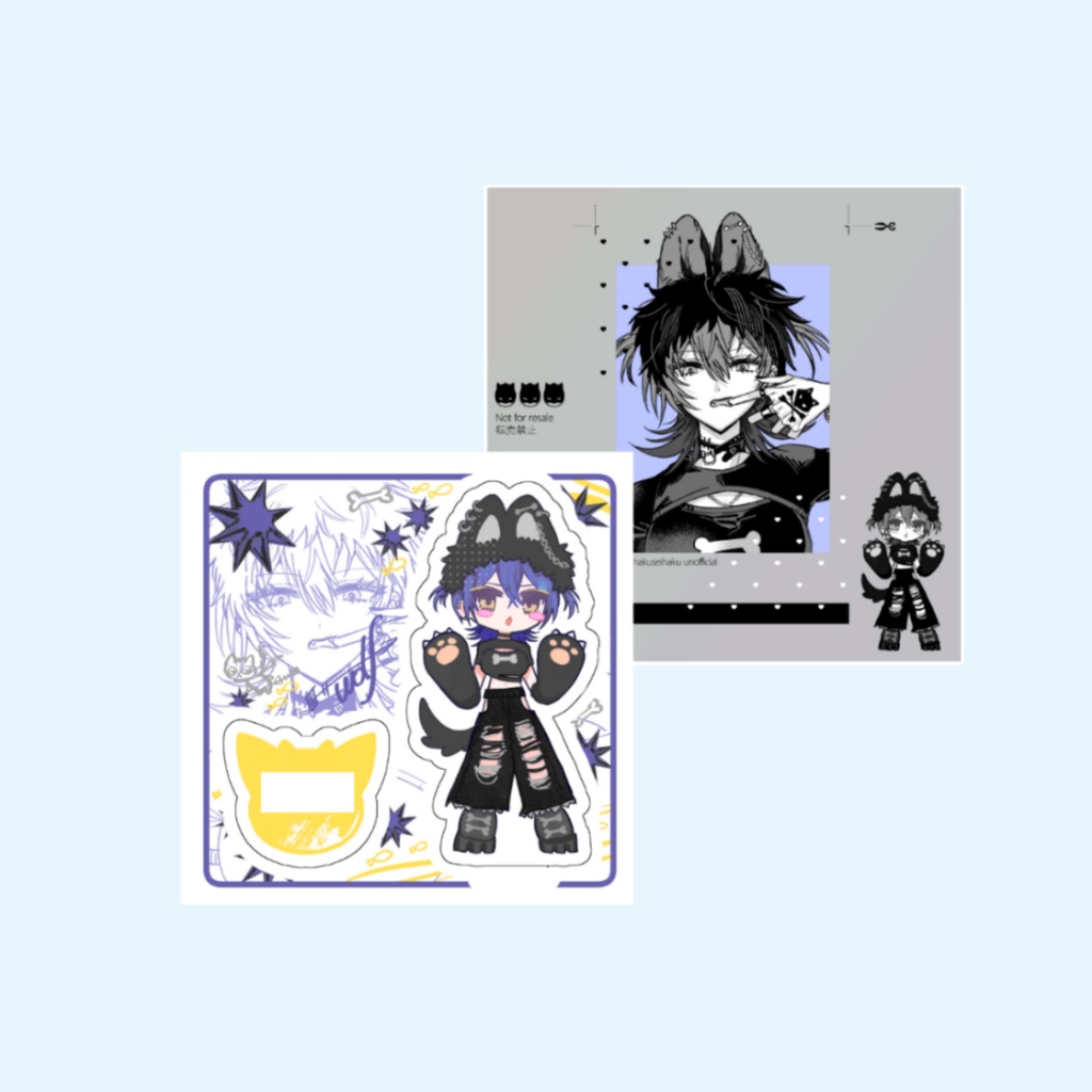 【非公式】HWBぷっくりアクリルスタンド【小柳ロウ】