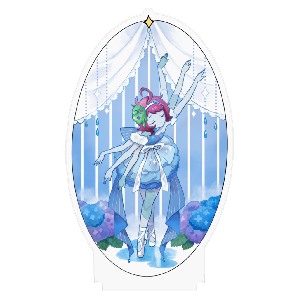 かいなもも二周年記念アクスタ