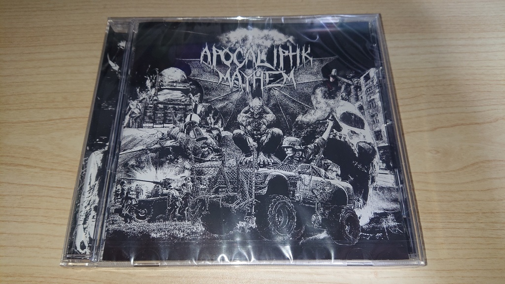 『Apocalyptik Mayhem』MILITARY SHADOW & BILDUNGSPHILISTER Split CD