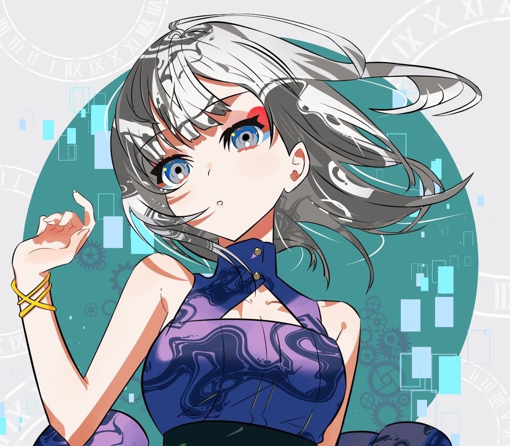 バストアップ(胸まで)