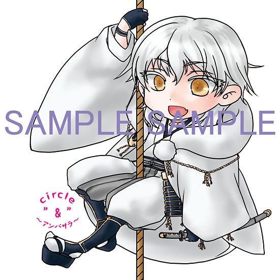 鶴丸国永アクリルキーホルダー(カニカン)