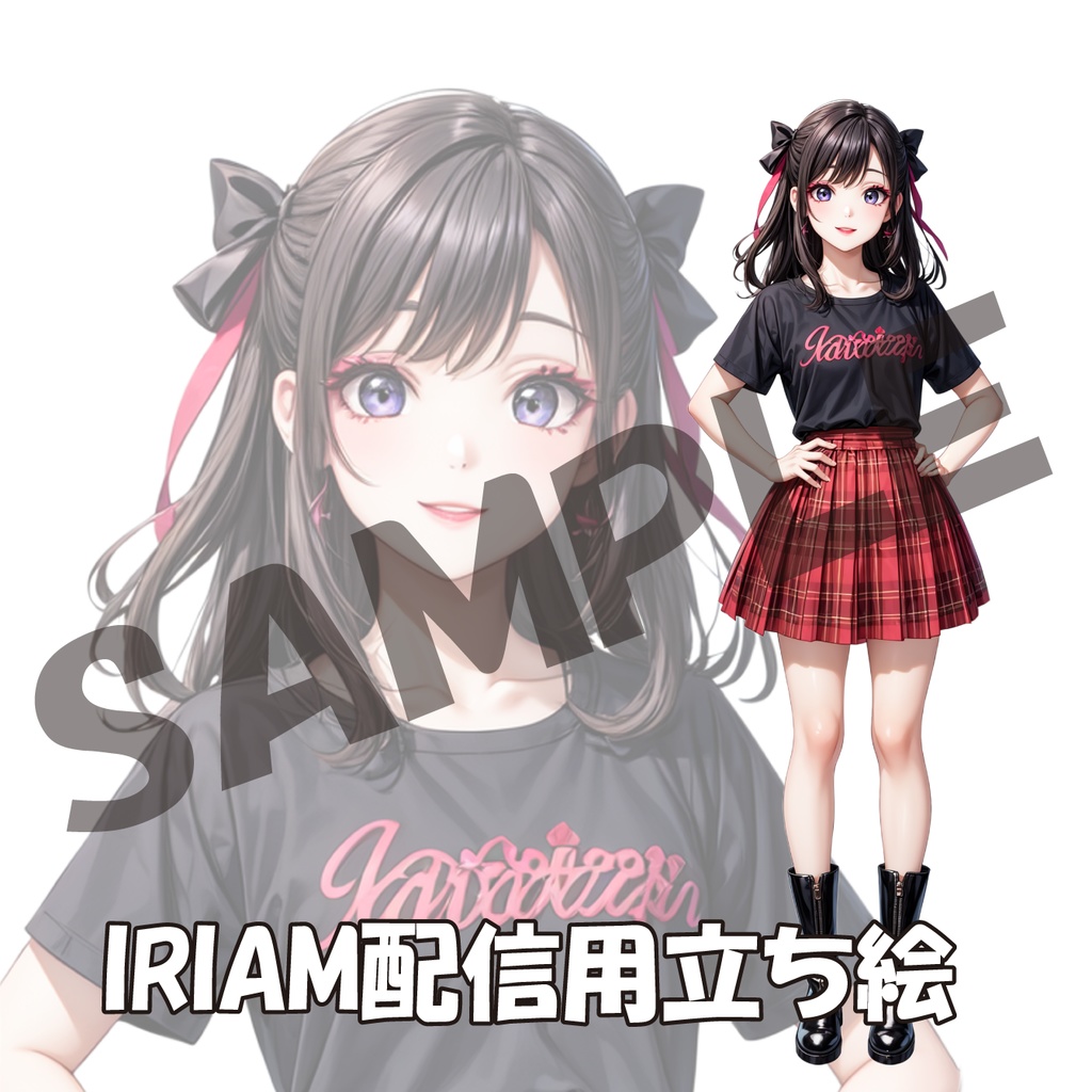 001／IRIAM用立ち絵／女性